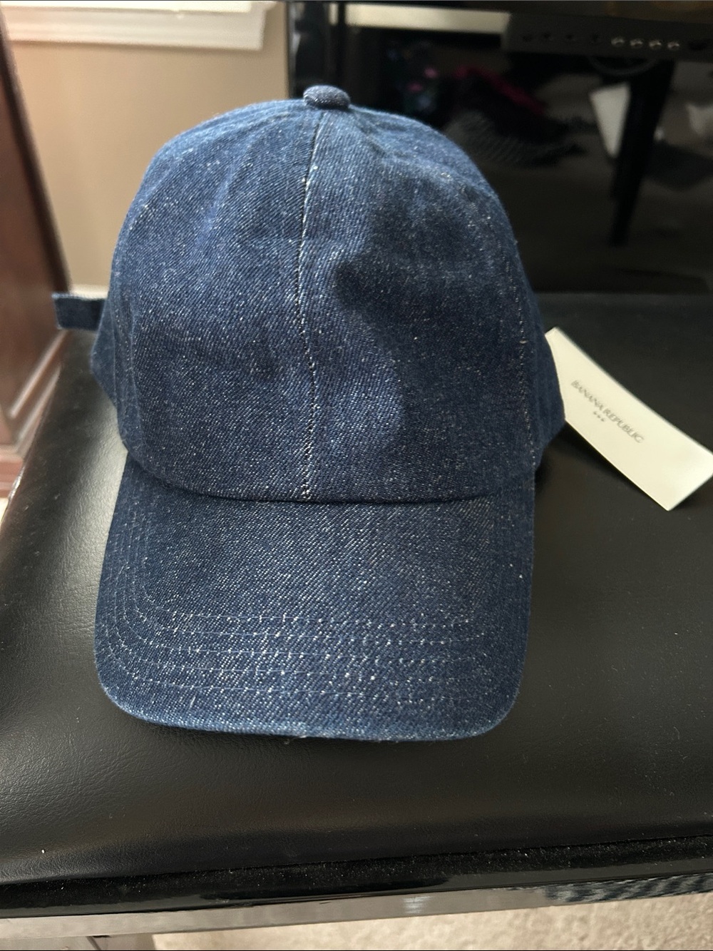 Banana Republic Denim Women’s Baseball Cap in Dark Blue, NWT